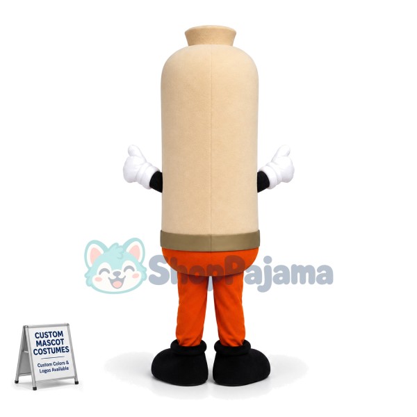 Cartoon Long-eyed Bottle of Brand Mascot Costume