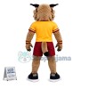 Tightly Defensive the Sturdy Tiger Mascot Costume