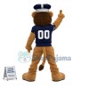 Young Lion King With Crown Mascot Costume