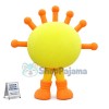 Sunny Smiley Sun Doll Mascot Costume