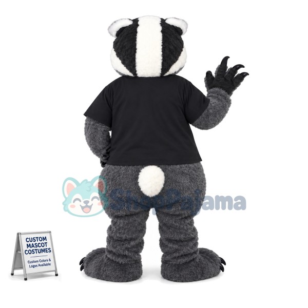 Skunk of The Wildlife Foundation Mascot Costume