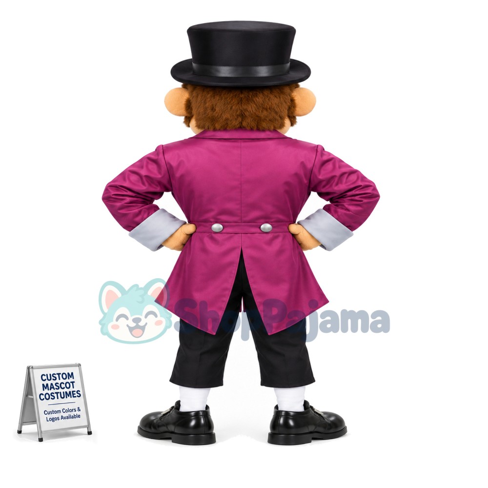 Arrogant Noble Gentleman Mascot Costume