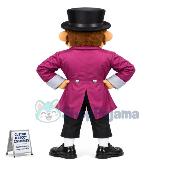 Arrogant Noble Gentleman Mascot Costume