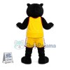 Wild Black Bear of The College Mascot Costume