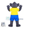 Bright Soft Gray Koala Mascot Costume