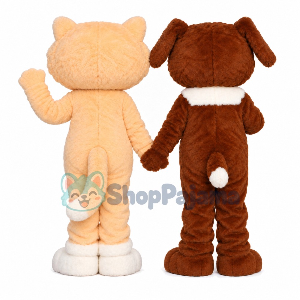 Well-behaved Soft Dog Companions Mascot Costume
