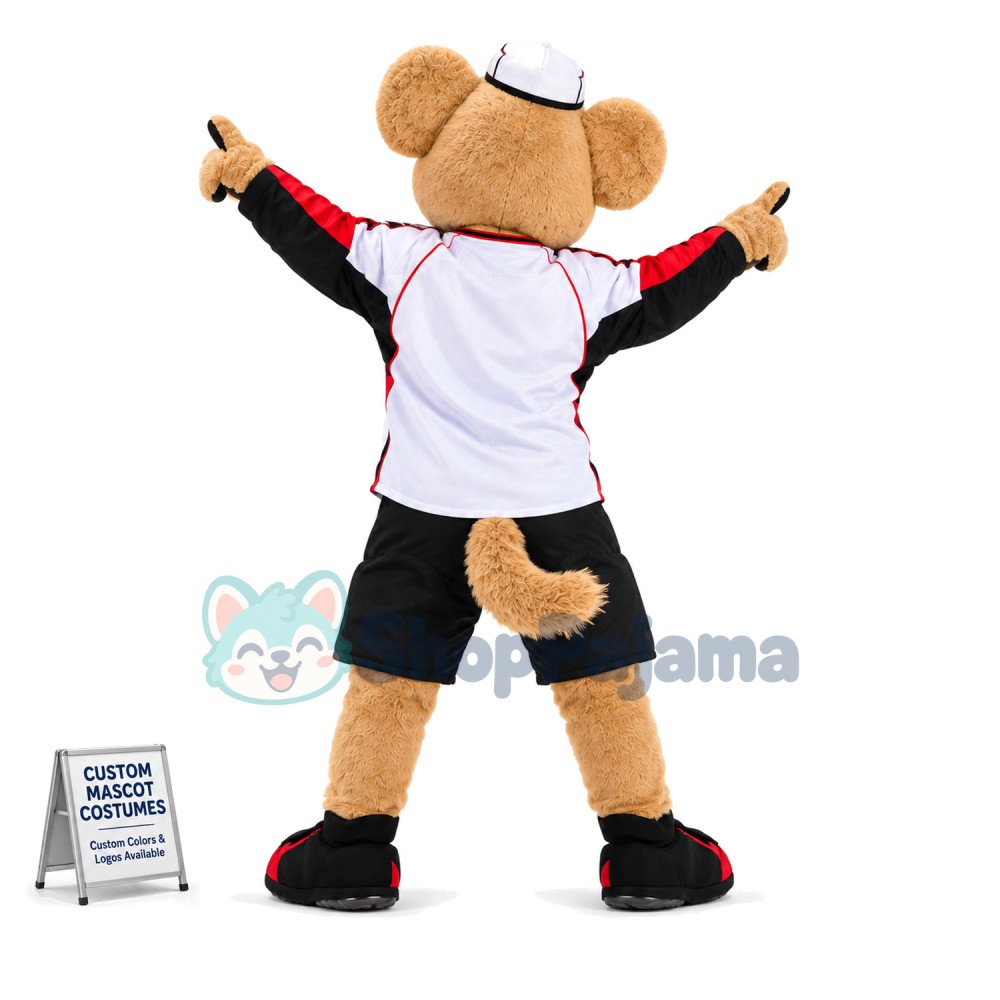 The Elite Lion of The Hockey Team Mascot Costume