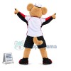 The Elite Lion of The Hockey Team Mascot Costume