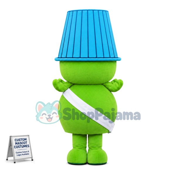 Trash Can Doll of The Corporation Mascot Costume