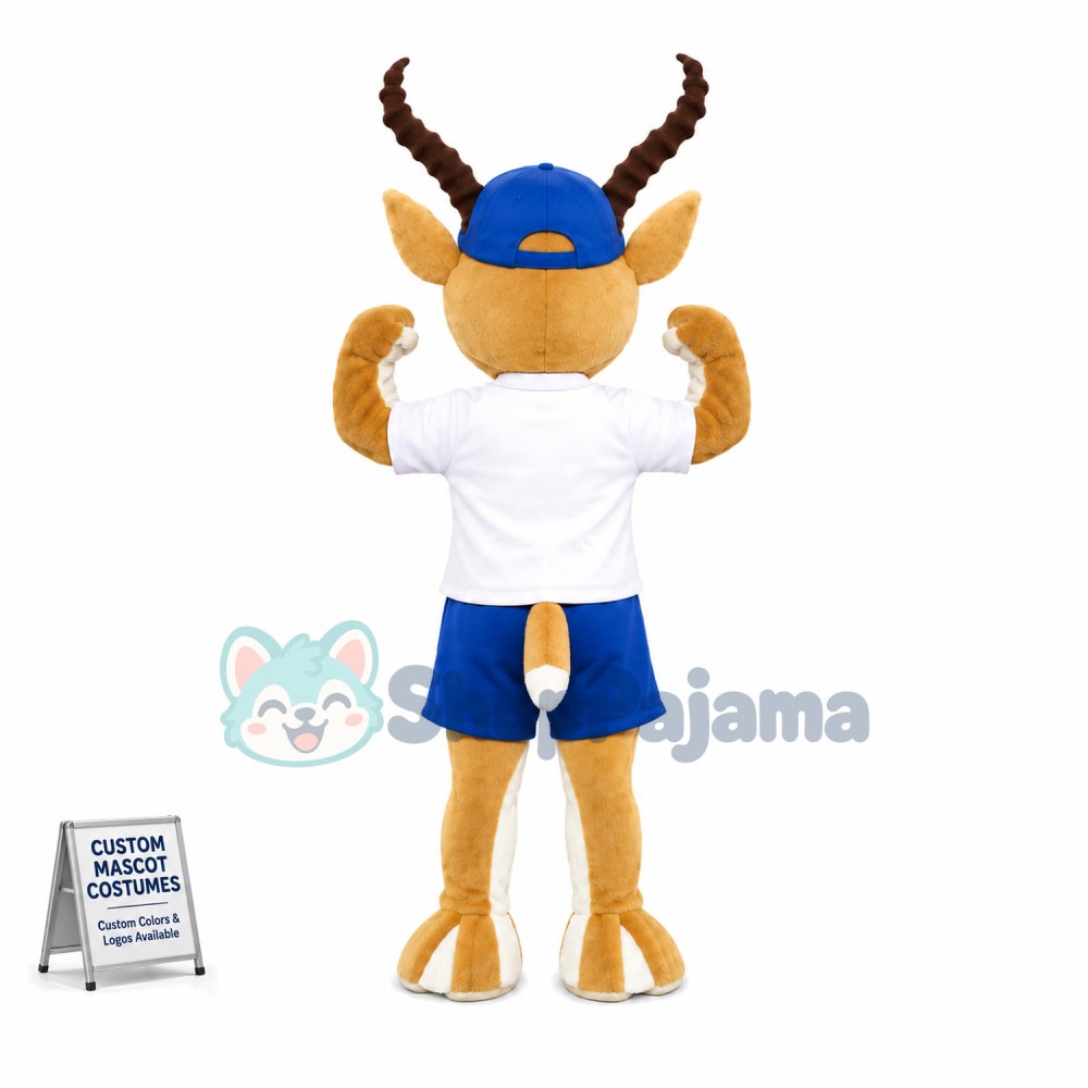Agile Antelope of the Super League Mascot Costume