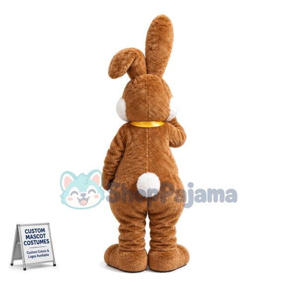 Adult Blue-eyed Bunny Outdoor Mascot Costume