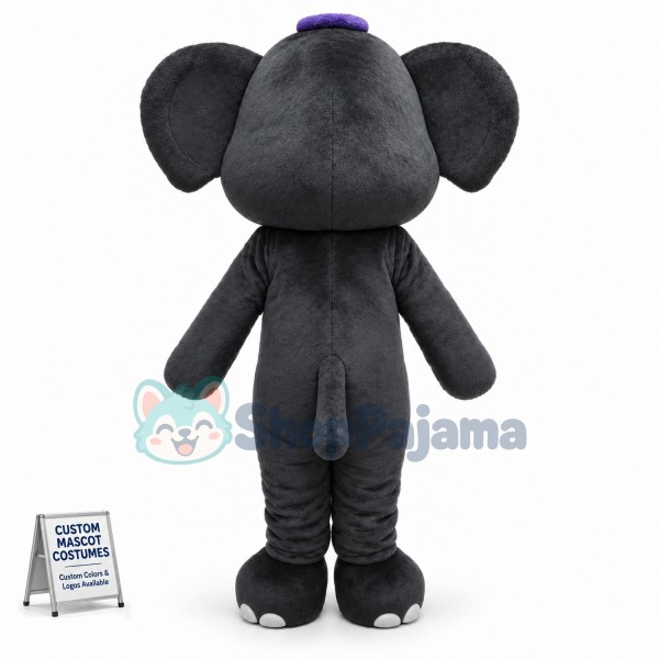 Baby Elephant In Captivity Mascot Costume