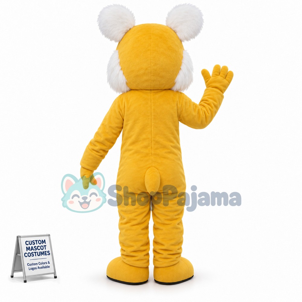 Adult Ferocious Tiger Mascot Soft Costume
