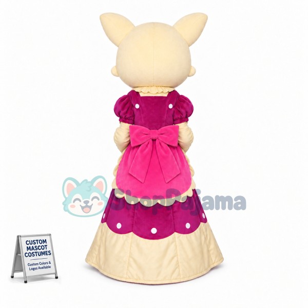 The Chef Cat In the Palace Dress Mascot Costume