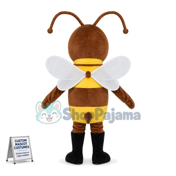 Carefree Little Bee Cartoon Mascot Costume