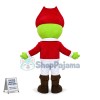 The Pirate Little Green Dragon Mascot Costume