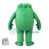 All Over Green Rock Monster Mascot Costume