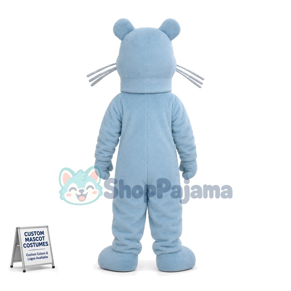Sure Light Blue Gopher Mascot Costume