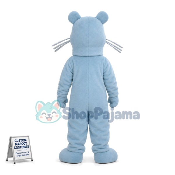 Sure Light Blue Gopher Mascot Costume