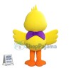 Yellow Duck With Thick Lips Mascot Costume