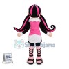 Cool Punk Vampire Girl Mascot Costume