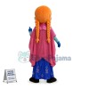 Brave Princess Anna Mascot Cartoon Costume