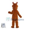 Big-nosed Dog Biting Food Mascot Costume