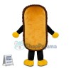 Chocolate Sandwich Bread Mascot Costume