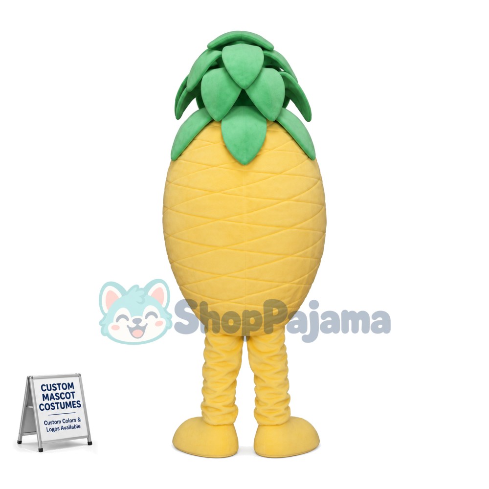 Peeled Delicious Pineapple Soft Mascot Costume