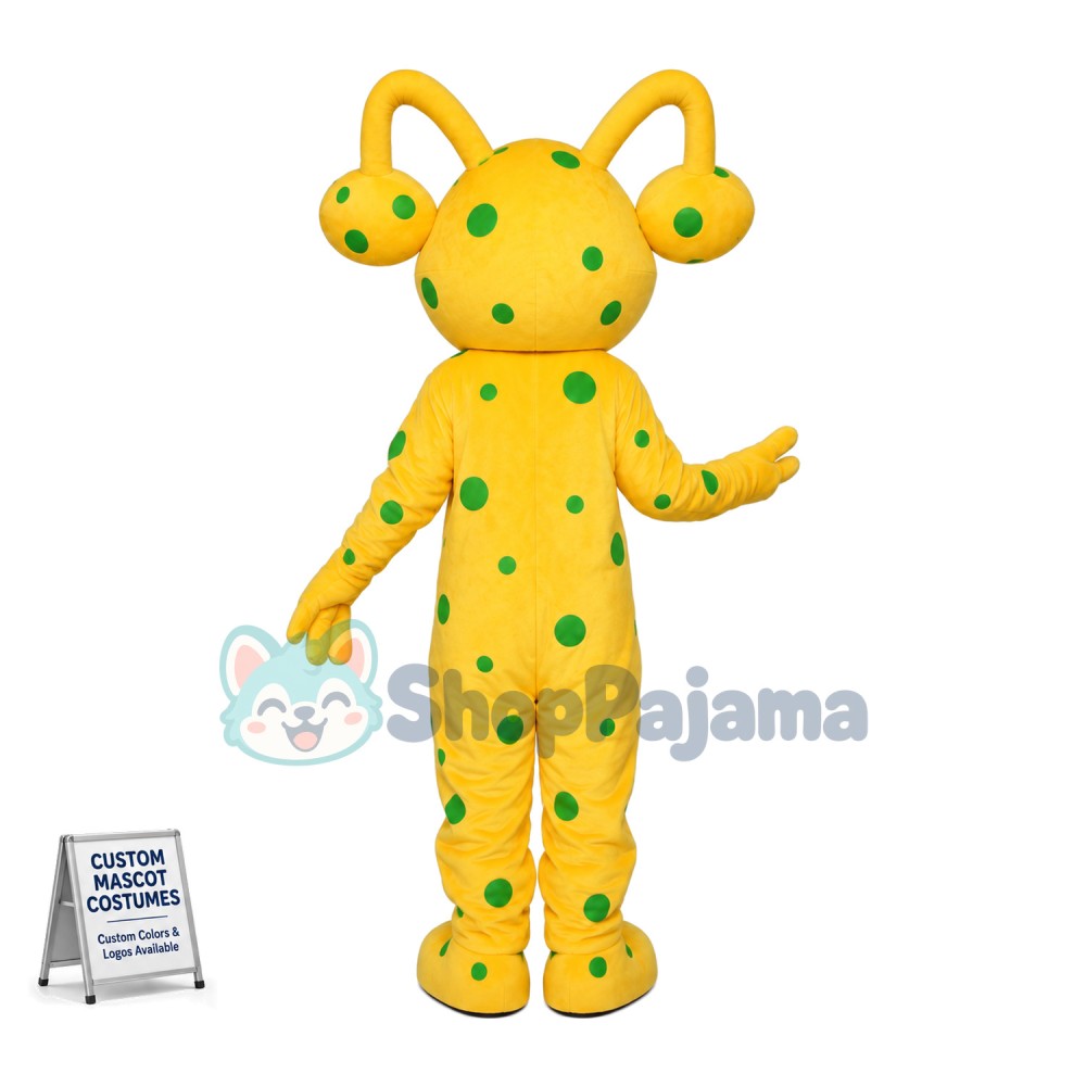 Alien Creature With Tentacles Eyes Mascot Costume