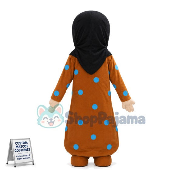 Arab Woman Wrapped All Over Mascot Costume