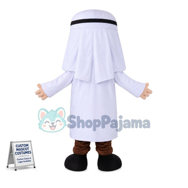 Wealthy Arab Boss Mascot Costume