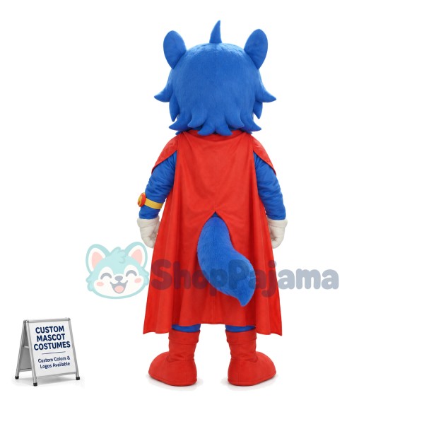 Smith Muscle Superman Mascot Costume