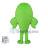 Green Baby Dolphin Cartoon Mascot Costume