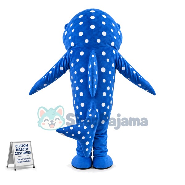 White Spotted Ugly Catfish Mascot Costume