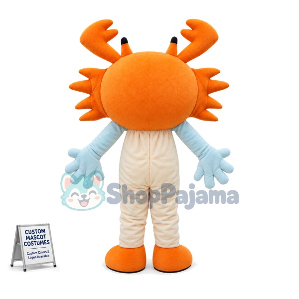 Adult Cartoon Crab Doll Mascot Costume