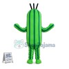 Thriving Long Cactus Mascot Costume
