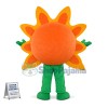Cartoon Orange Sun Flower Mascot Costume