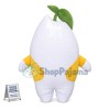 Chubby White Radish Mascot Costume