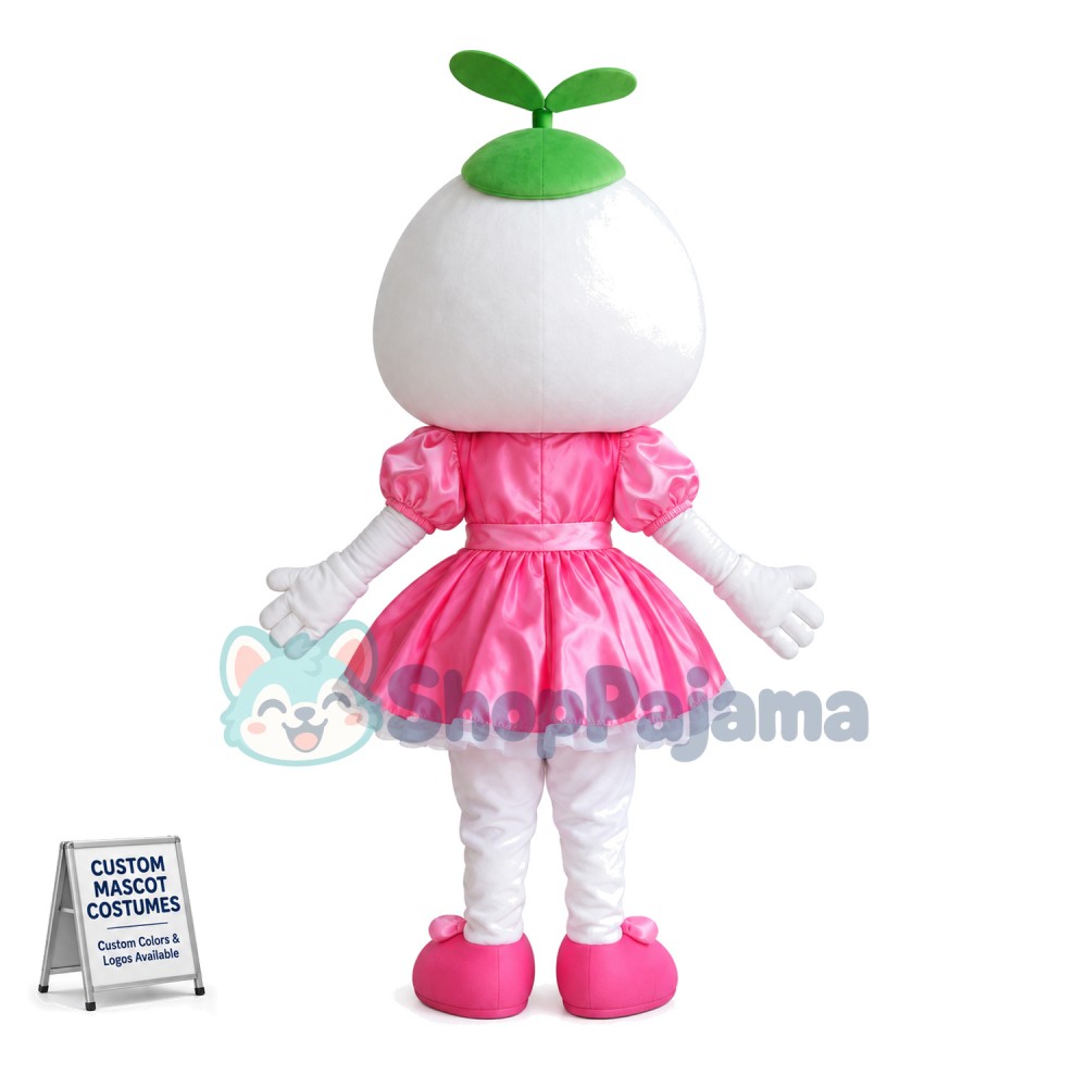 Bright Cartoon Mimosa Doll Mascot Costume