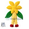 Adult Yellow Flower Mascot Costume