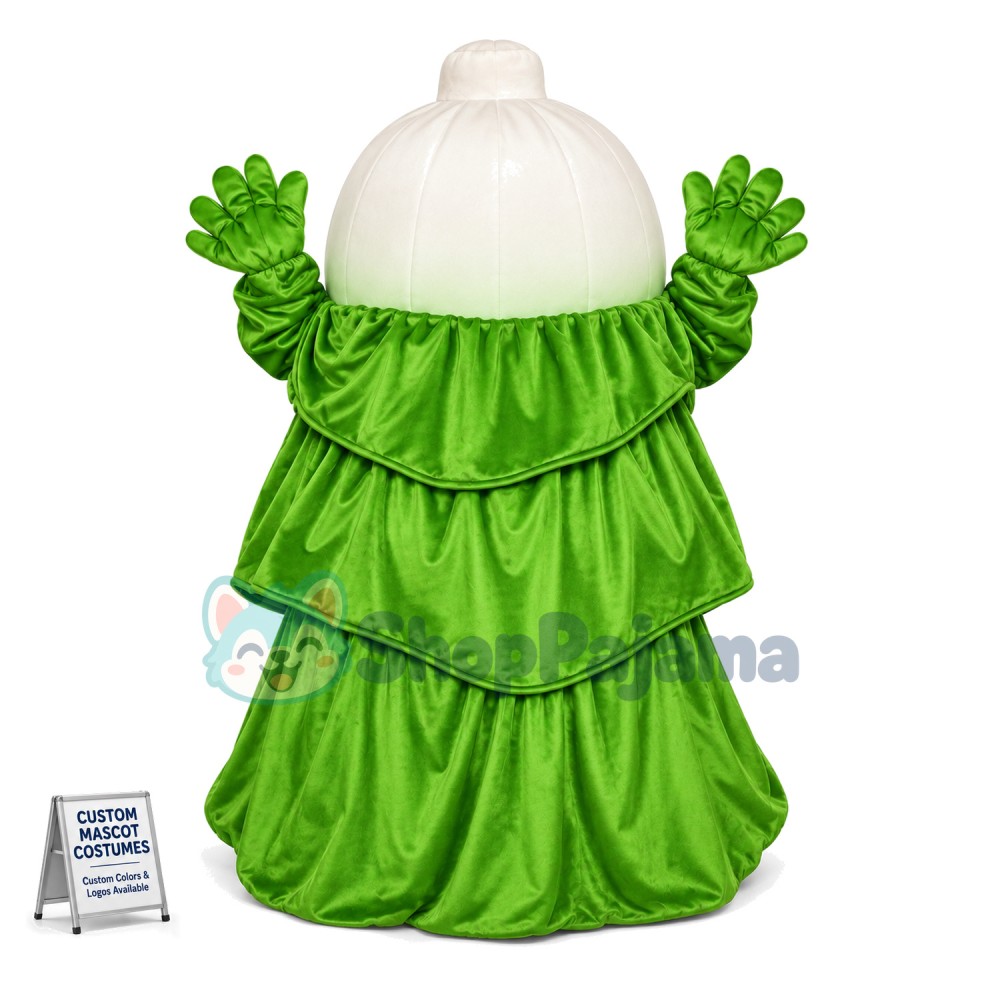 Light Chinese Cabbage Mascot Costume for Adult