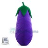 Crumpled Purple Eggplant Mascot Costume