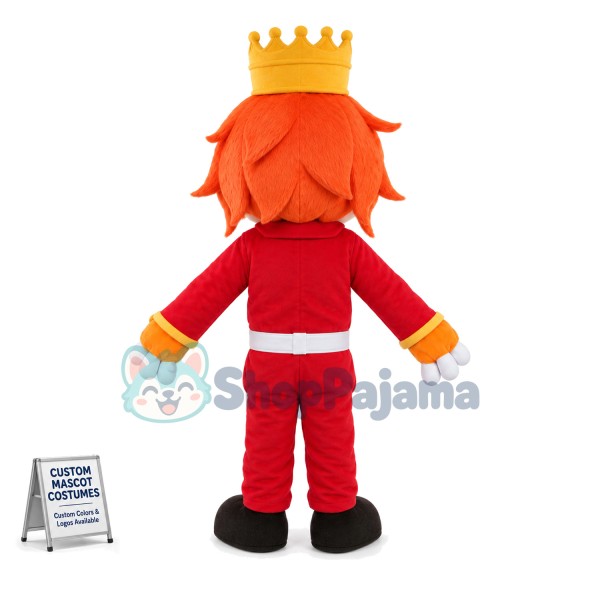 Anpanman With Crown Mascot Costume