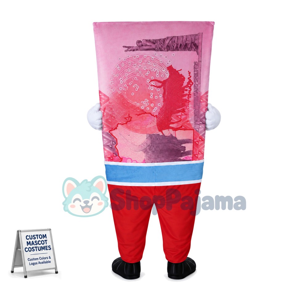 Twenty Thousand Ugandan Shilling Note Mascot Costume