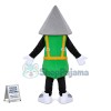 Triangle Brick of Real Estate Company Mascot Costume