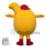 Thumb Up Finger Suit Cartoon Mascot Costume