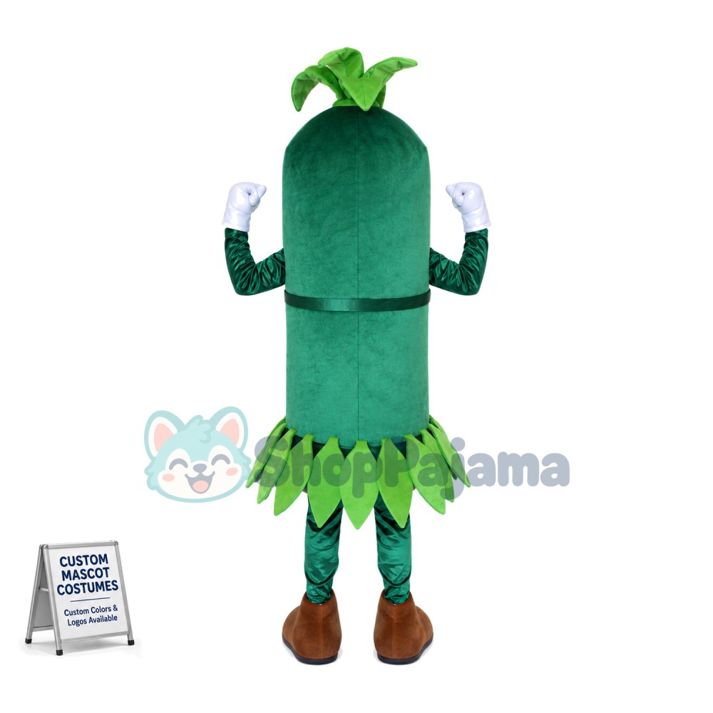 Podocarpus Potted Plant Mascot Costume