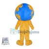 The Cartoon Earth Light Mascot Costume