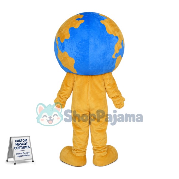 The Cartoon Earth Light Mascot Costume
